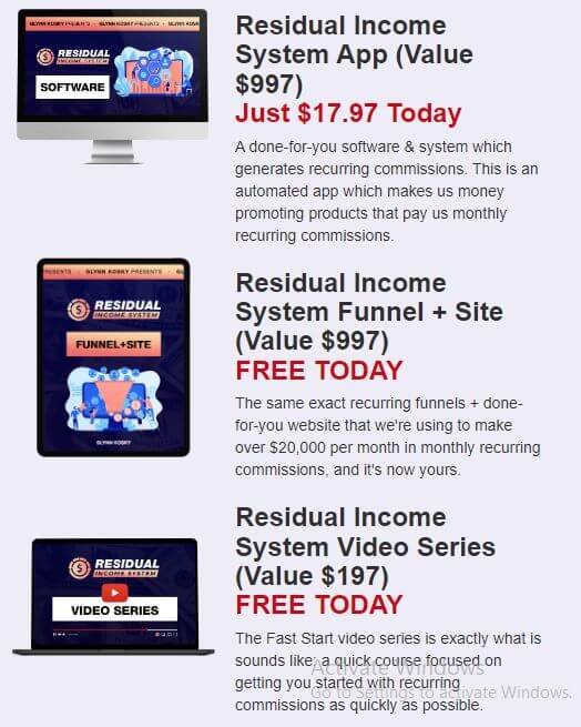 Residual Income System